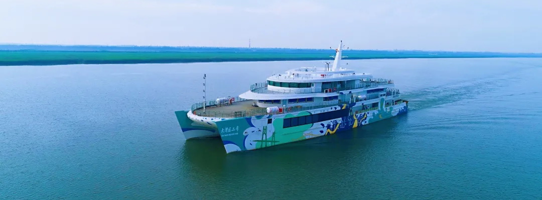 大湾区二号双体旅游船