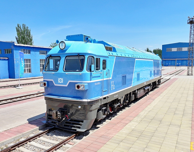 920 kW Hydrogen-powered AC Drive Modified locomotive