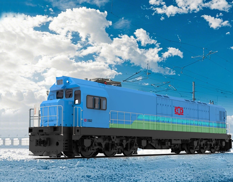 High-power Electric Dual-source Shunting locomotive